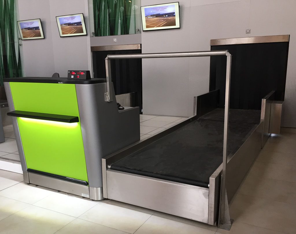 Baggage check-in conveyor | Check-in conveyor | MATREX Airport